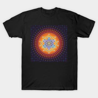 COSMIC CHAKRA Yantra (12) T-Shirt